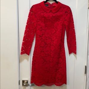 Ted Baker Red Lace Dress